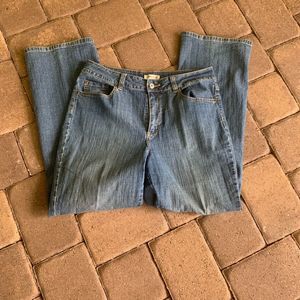 ColdWater Creek Bead Embellished Jeans, size 14